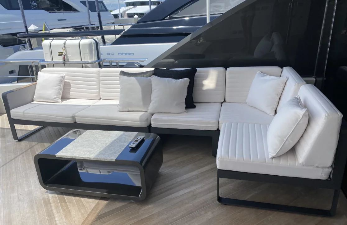 An image of Chillaxin’ yacht