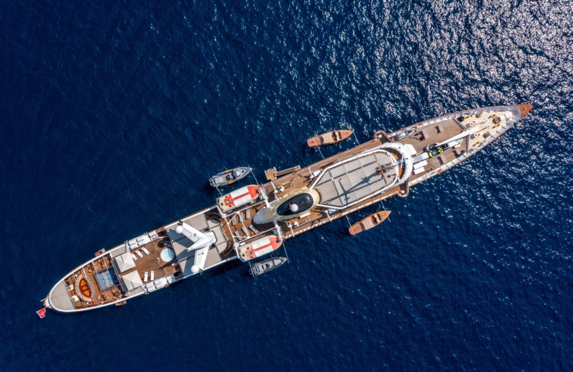 An image of Christina O yacht