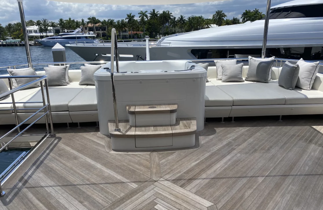 An image of Chillaxin’ yacht