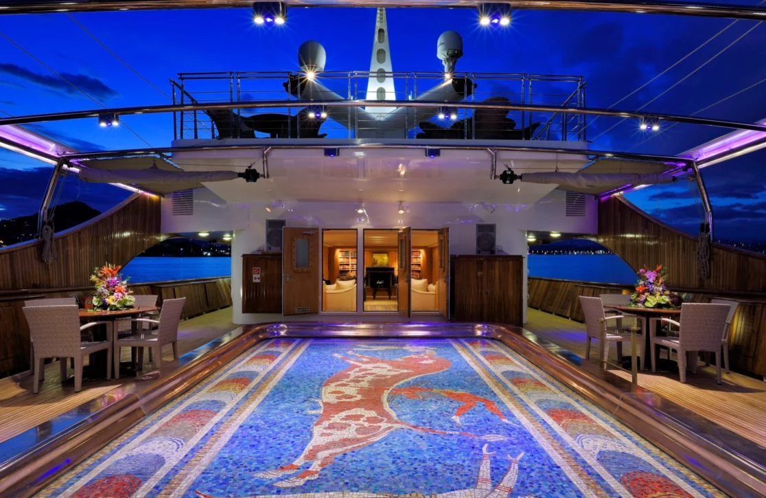 An image of Christina O yacht