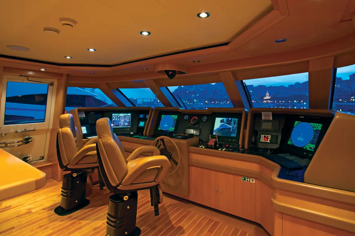 A preview of interior Bridge driving area