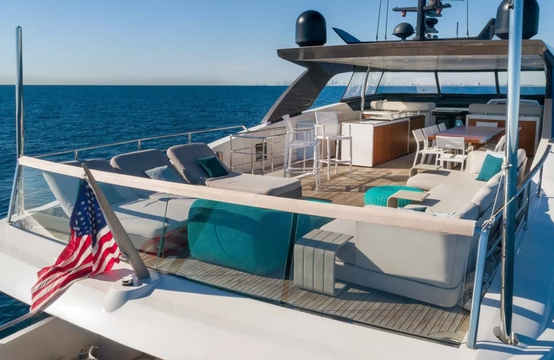 An image of Notorious yacht