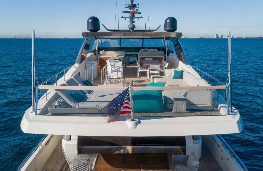An image of Notorious yacht