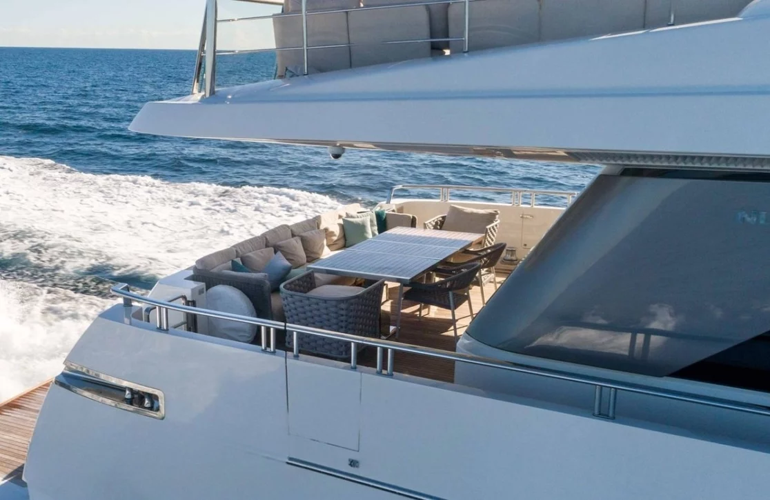 An image of Notorious yacht