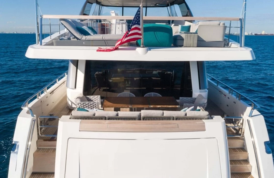 An image of Notorious yacht