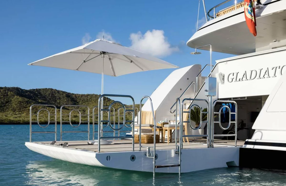 An image of Gladiator yacht