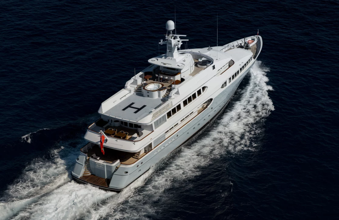 An image of Olympus yacht
