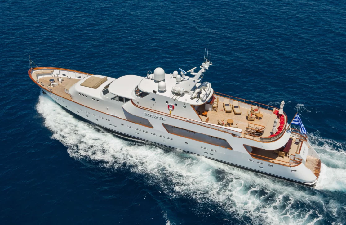 An image of Parvati yacht