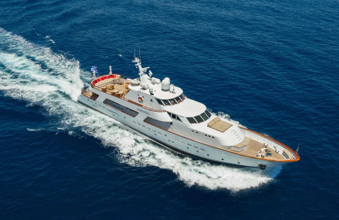 An image of Parvati yacht