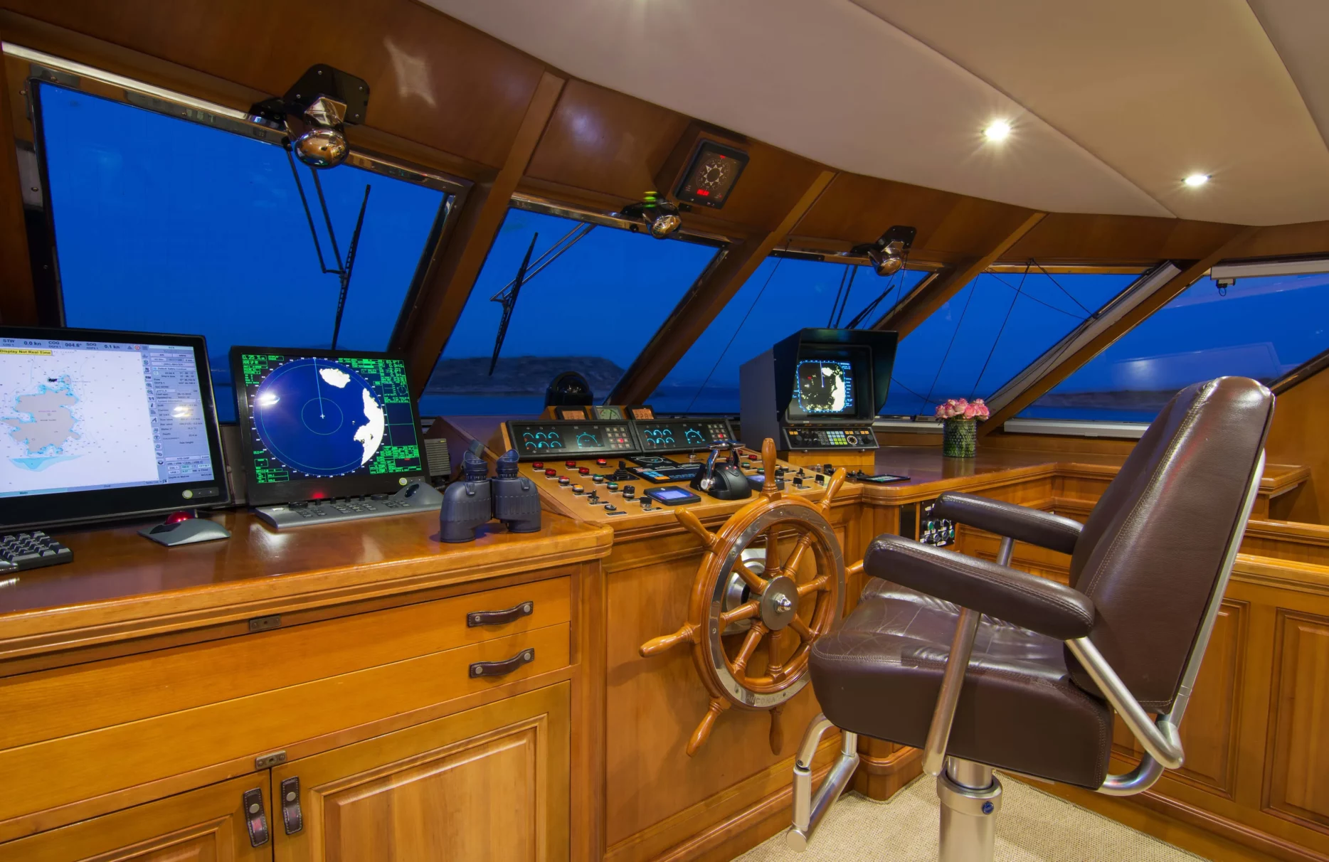 A preview of interior Bridge driving area