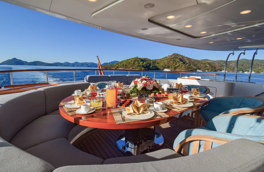 An image of Holiday yacht