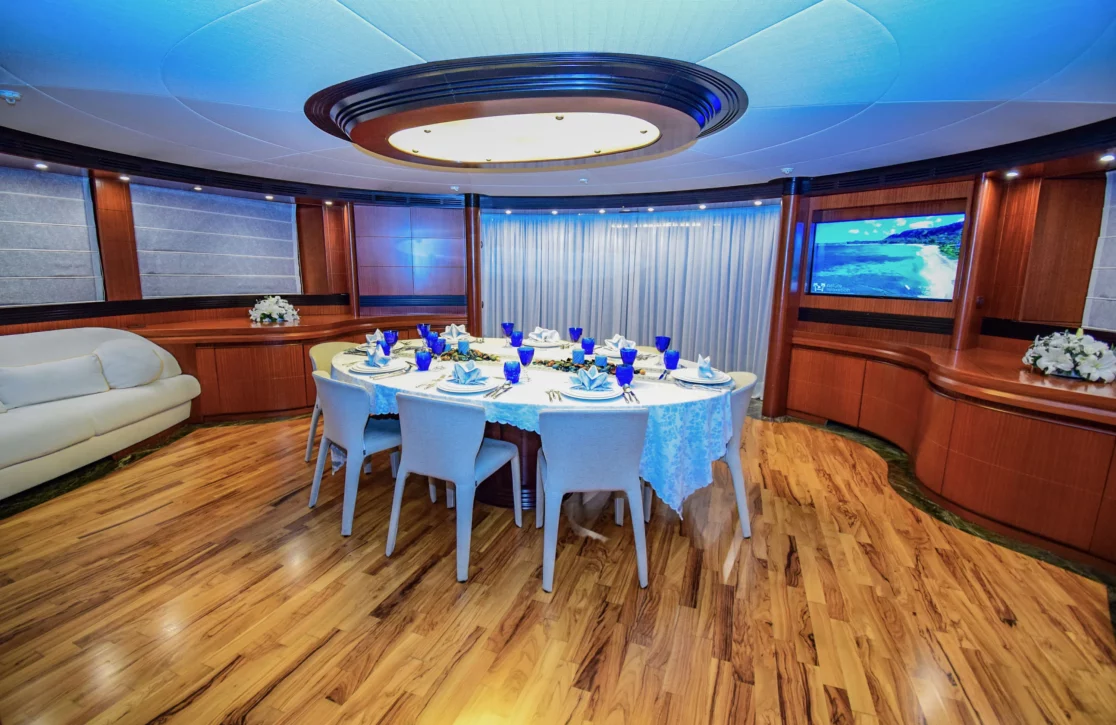 An image of Holiday yacht