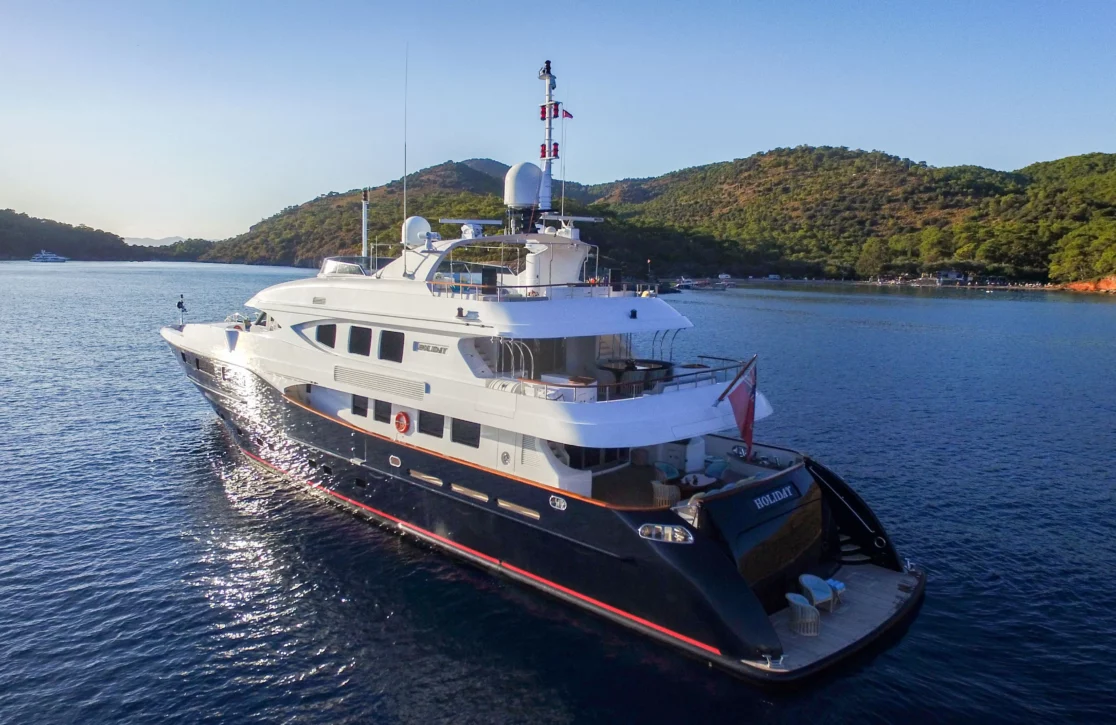 An image of Holiday yacht