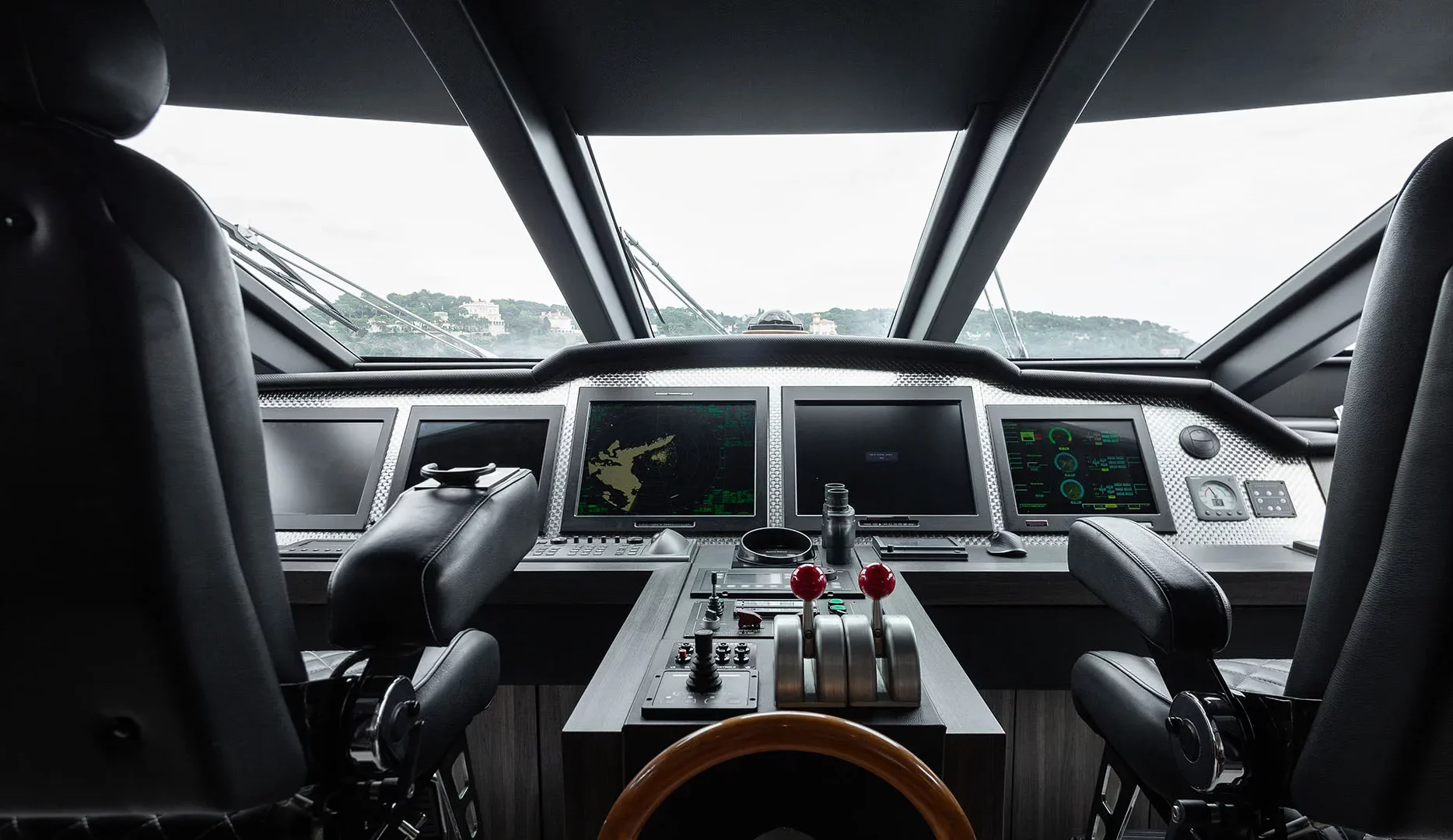A preview of interior Bridge driving area