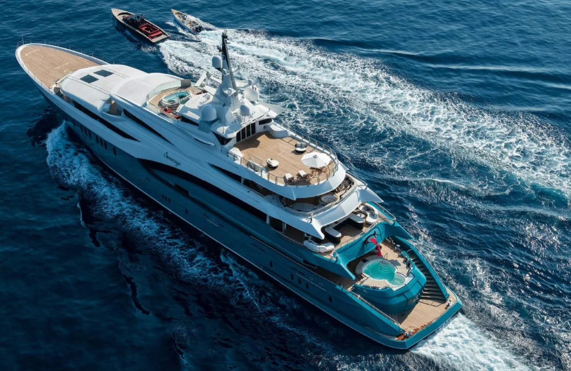 An image of Sunrays yacht