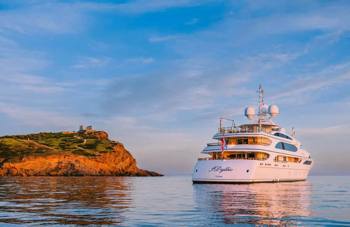 An image of Idyllic yacht