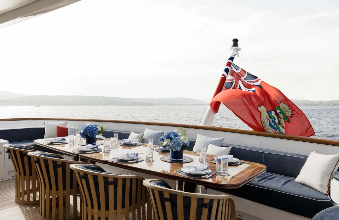 An image of Olympus yacht