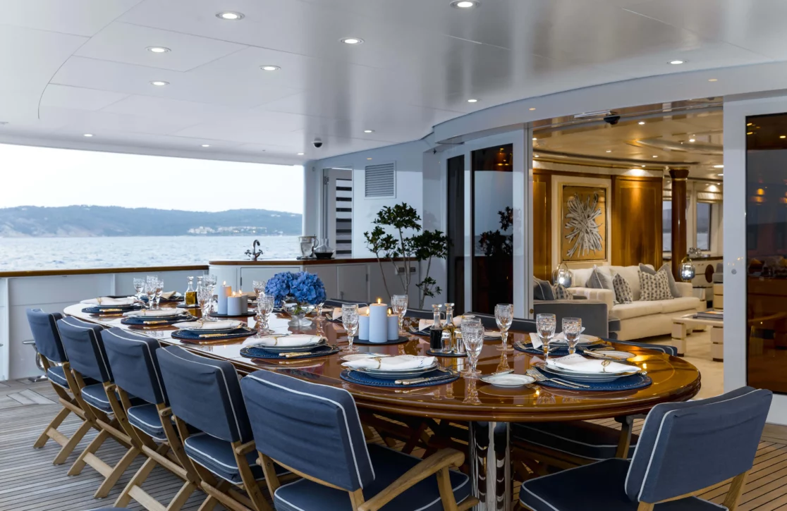 An image of Olympus yacht
