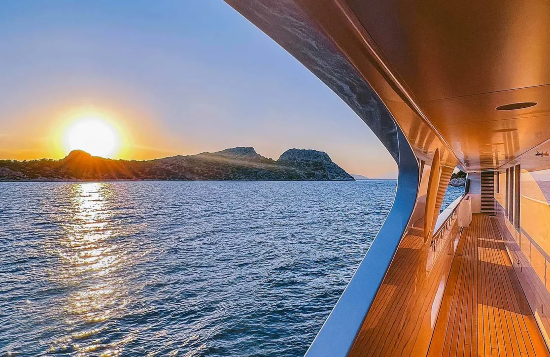 An image of Idyllic yacht