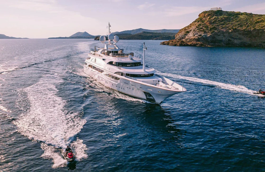 An image of Idyllic yacht