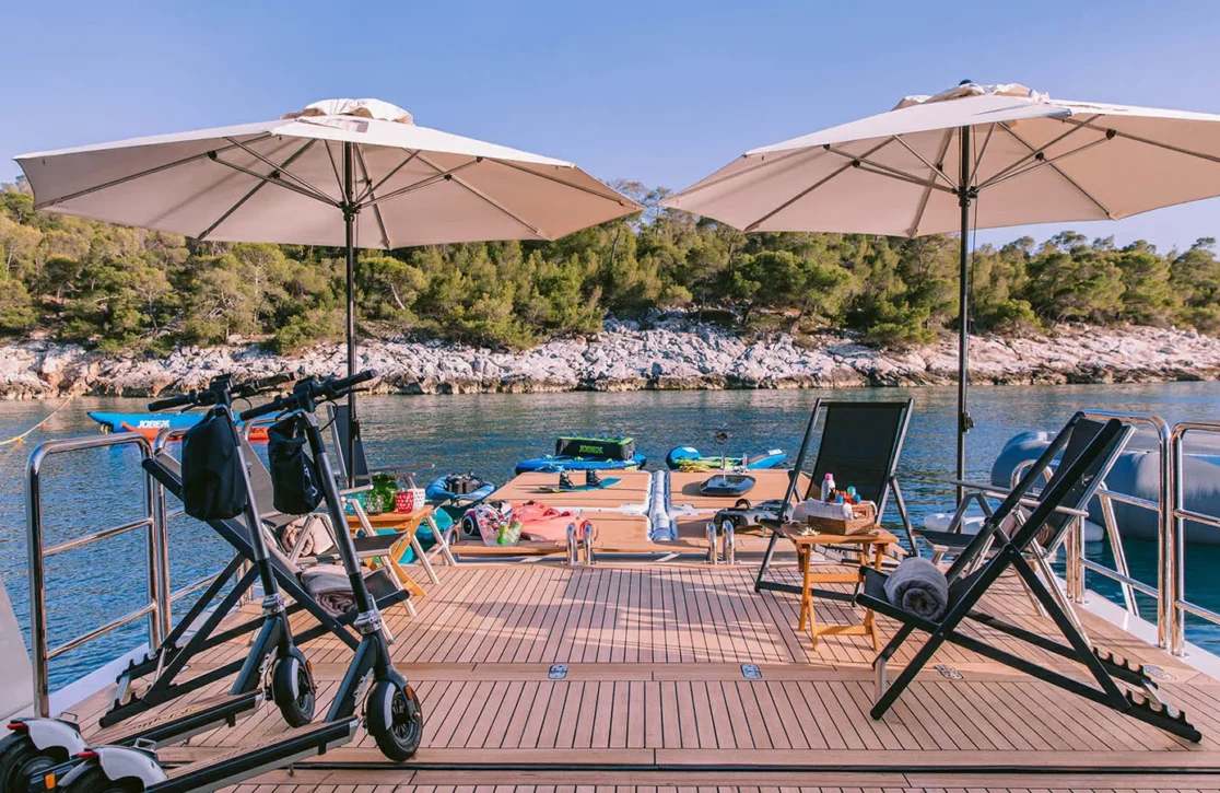 An image of Idyllic yacht