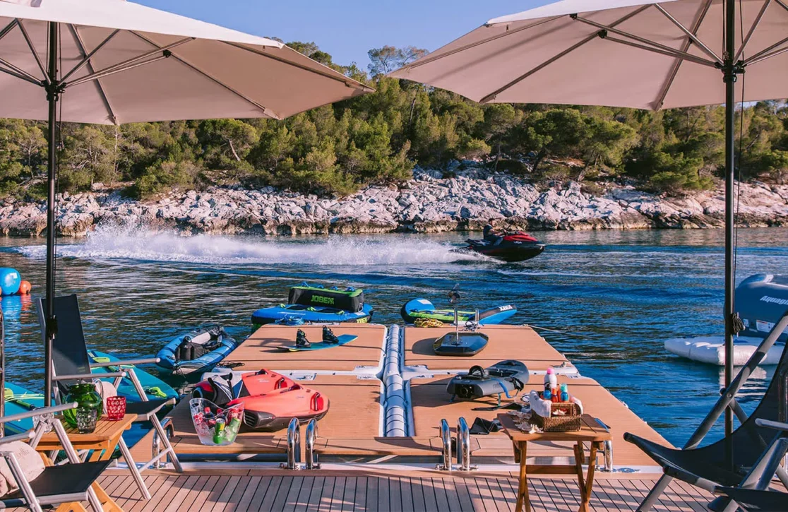 An image of Idyllic yacht