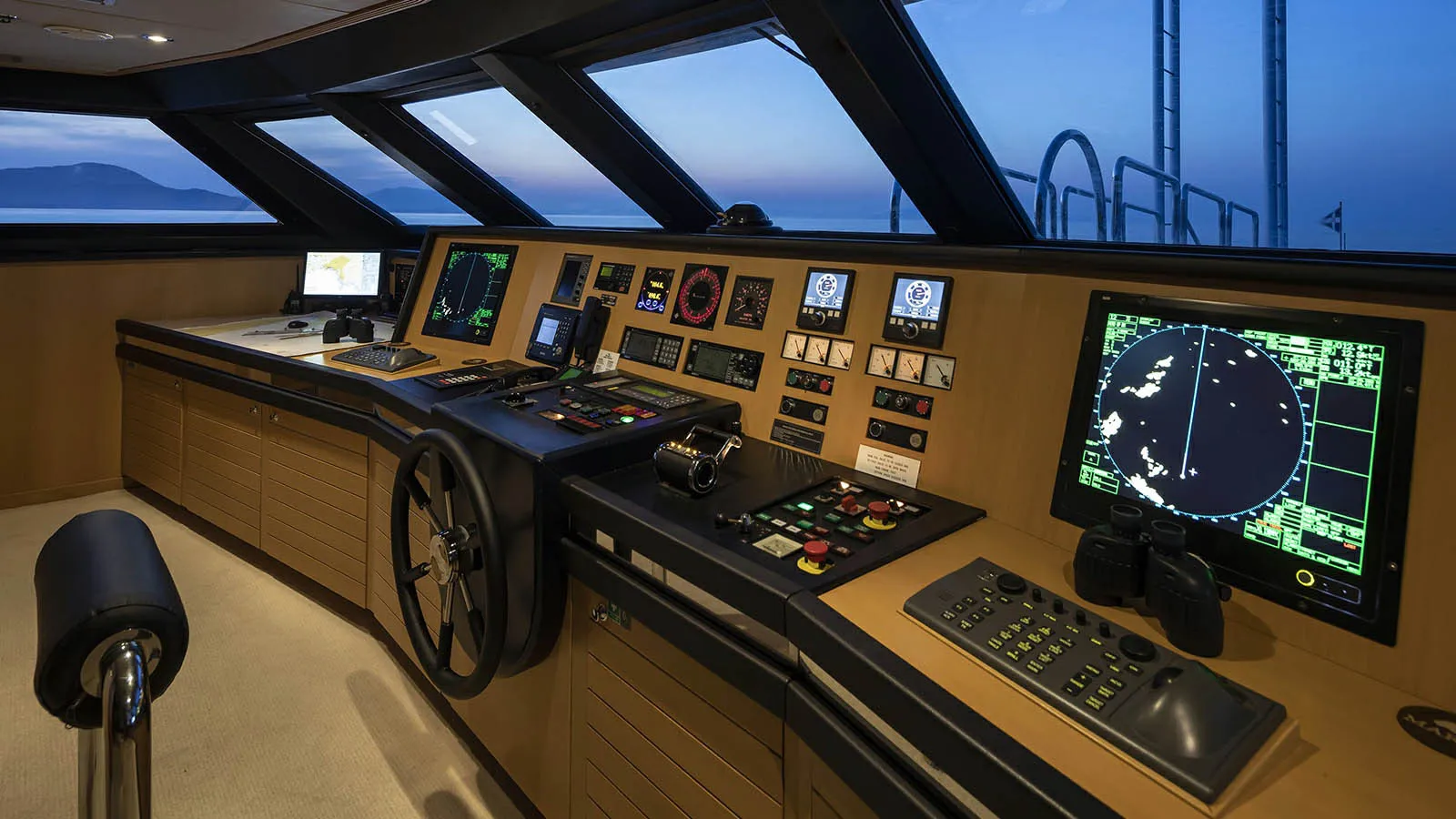 A preview of interior Bridge driving area
