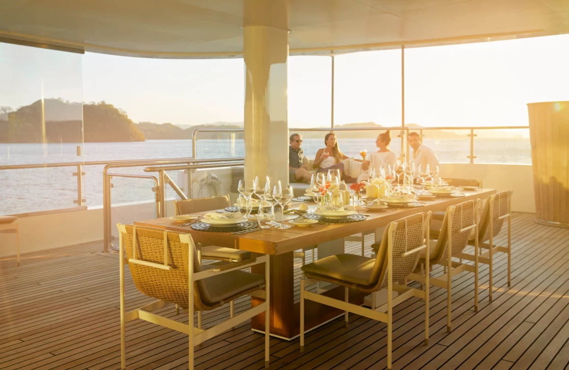 An image of Senses yacht