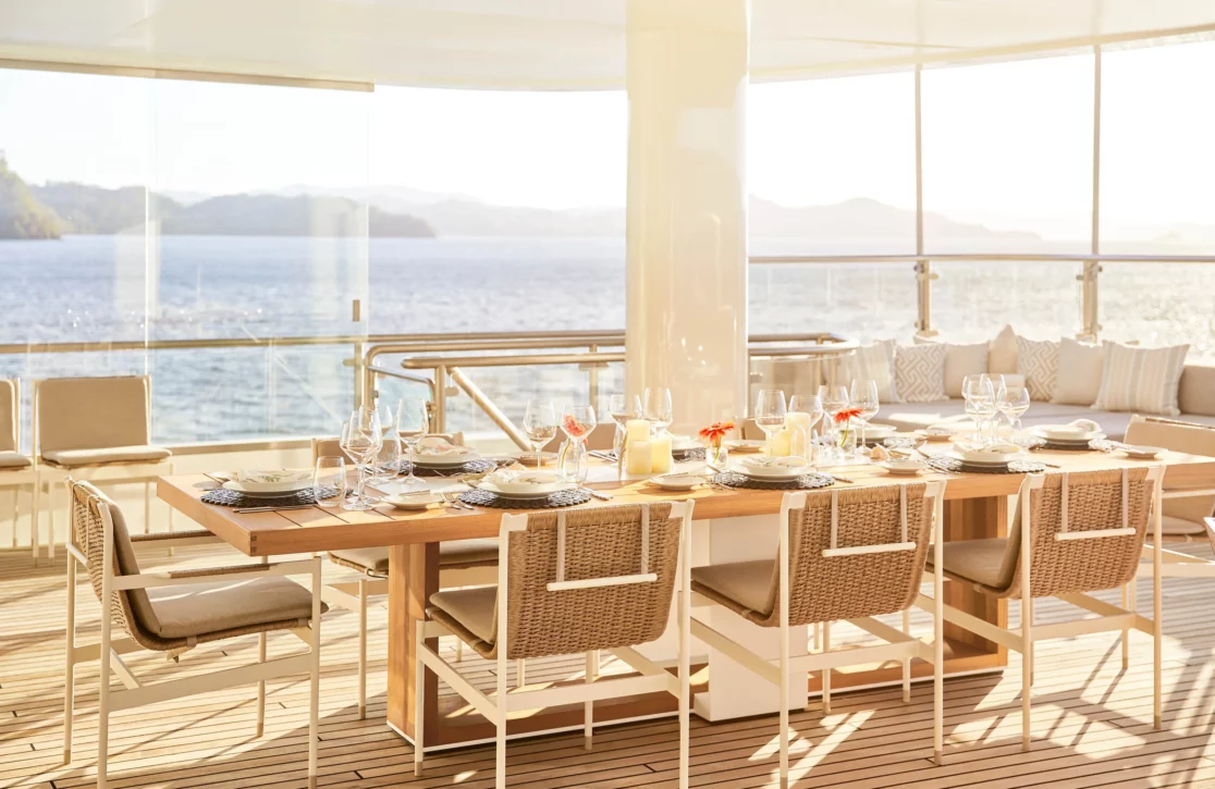 An image of Senses yacht