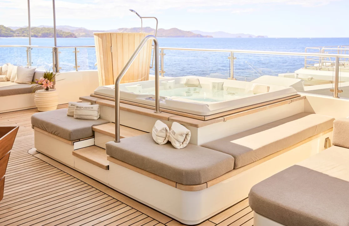 An image of Senses yacht