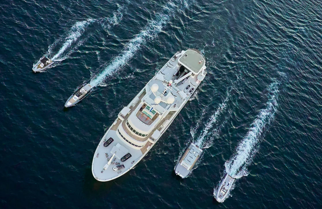 An image of Senses yacht