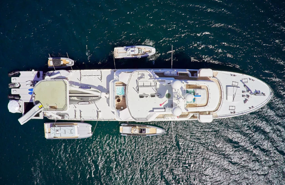 An image of Senses yacht