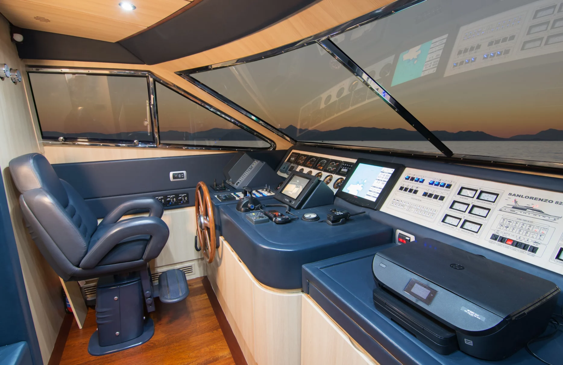 A preview of interior Bridge driving area