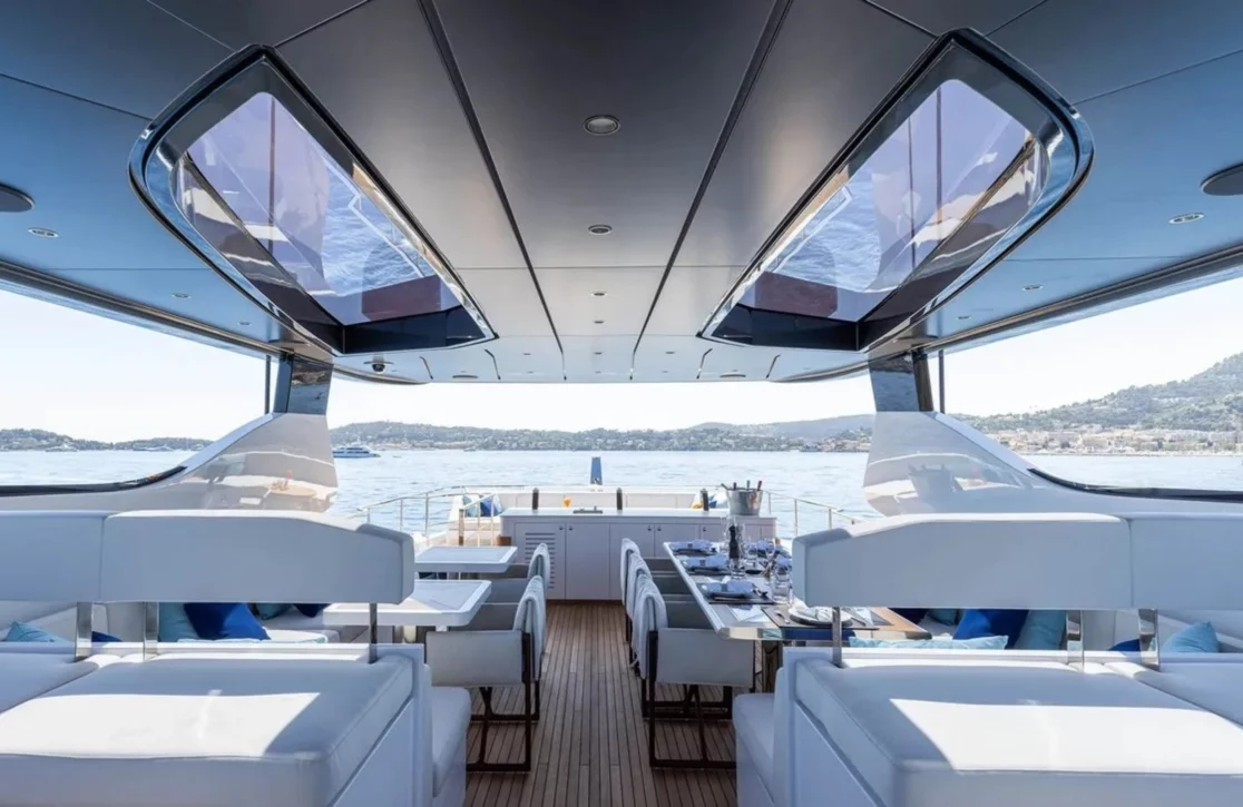 An image of Artemis yacht