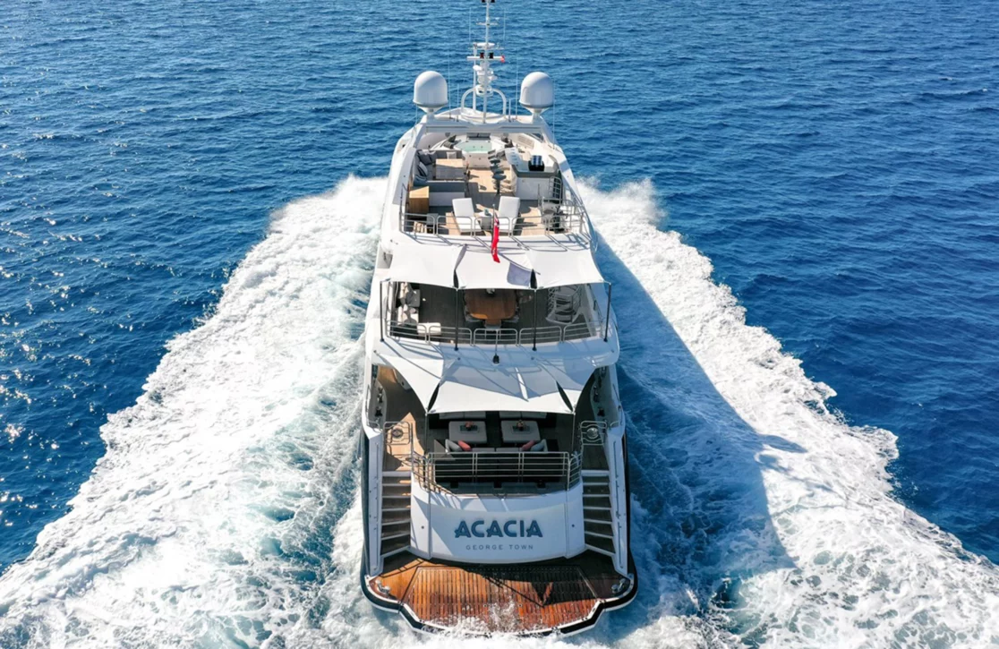 An image of Acacia yacht