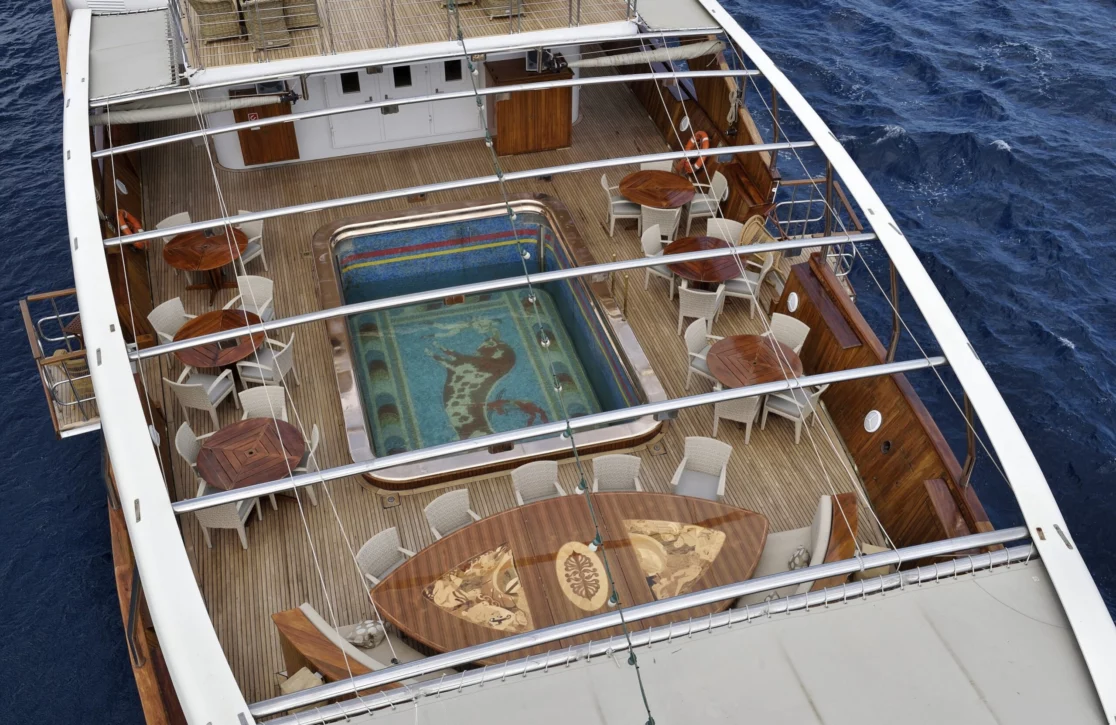 An image of Christina O yacht