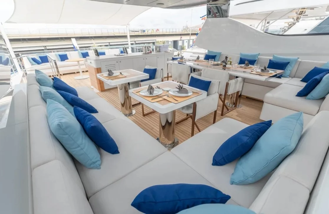 An image of Artemis yacht