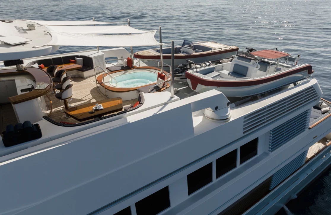 An image of Olympus yacht
