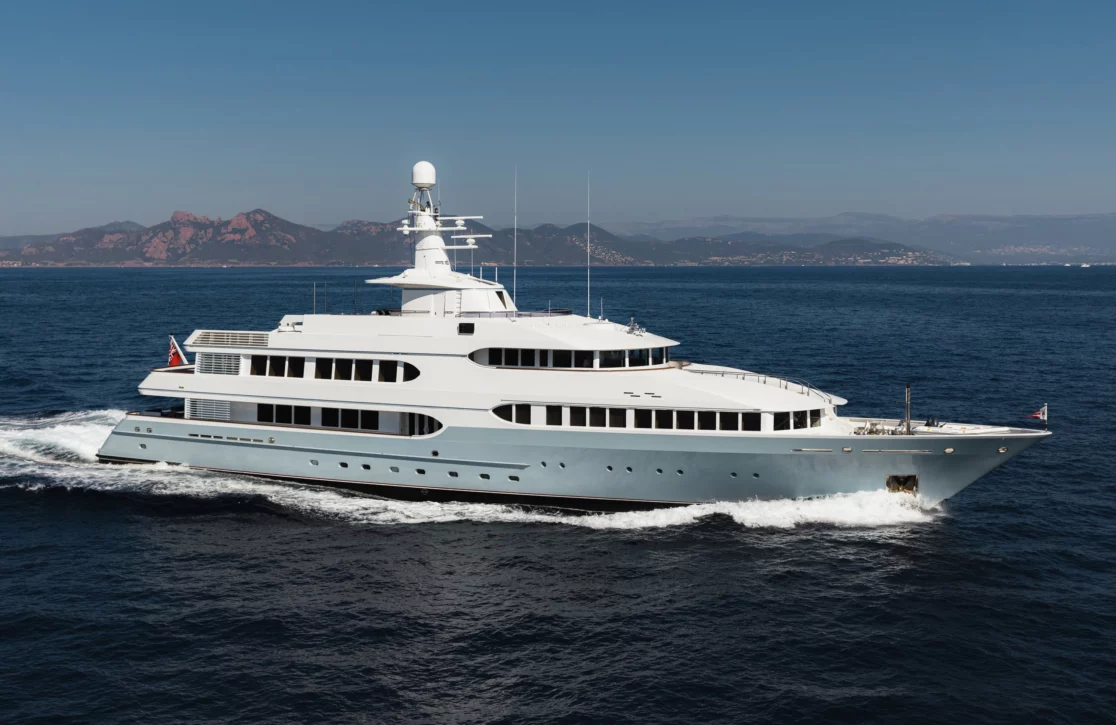An image of Olympus yacht