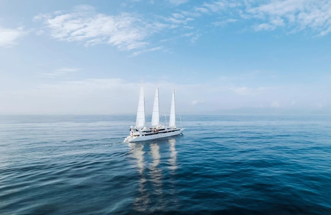 An image of Le Ponant yacht