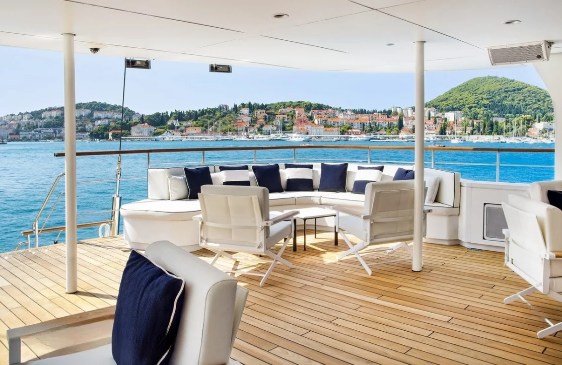 An image of Le Ponant yacht
