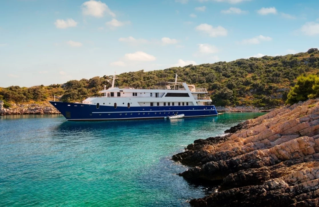 An image of Lupus Mare yacht