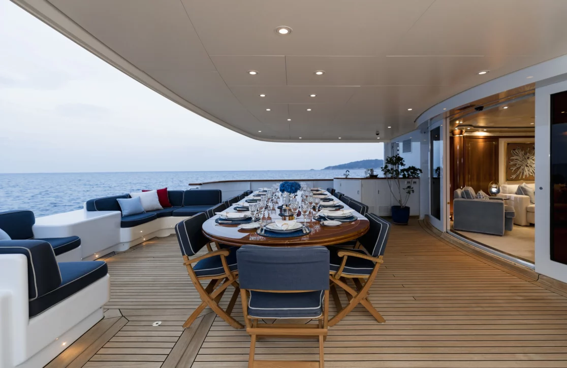 An image of Olympus yacht
