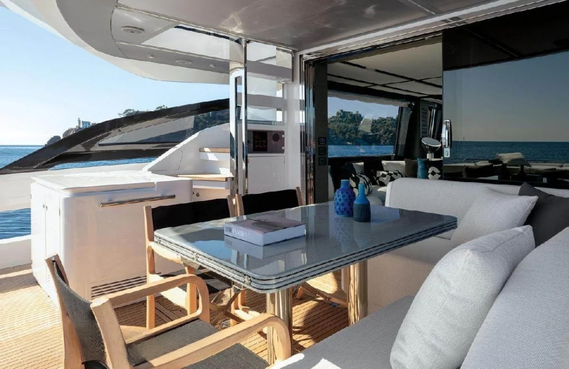 An image of Never Give Up yacht