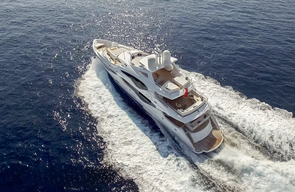 An image of No.9 yacht