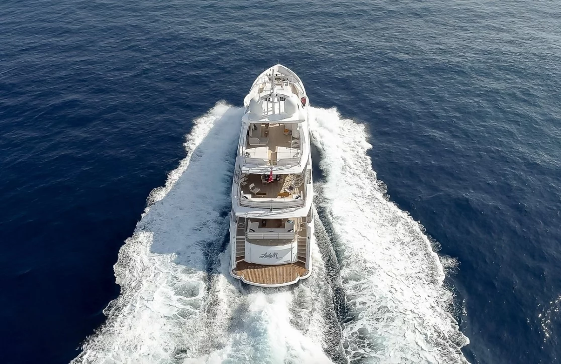 An image of No.9 yacht