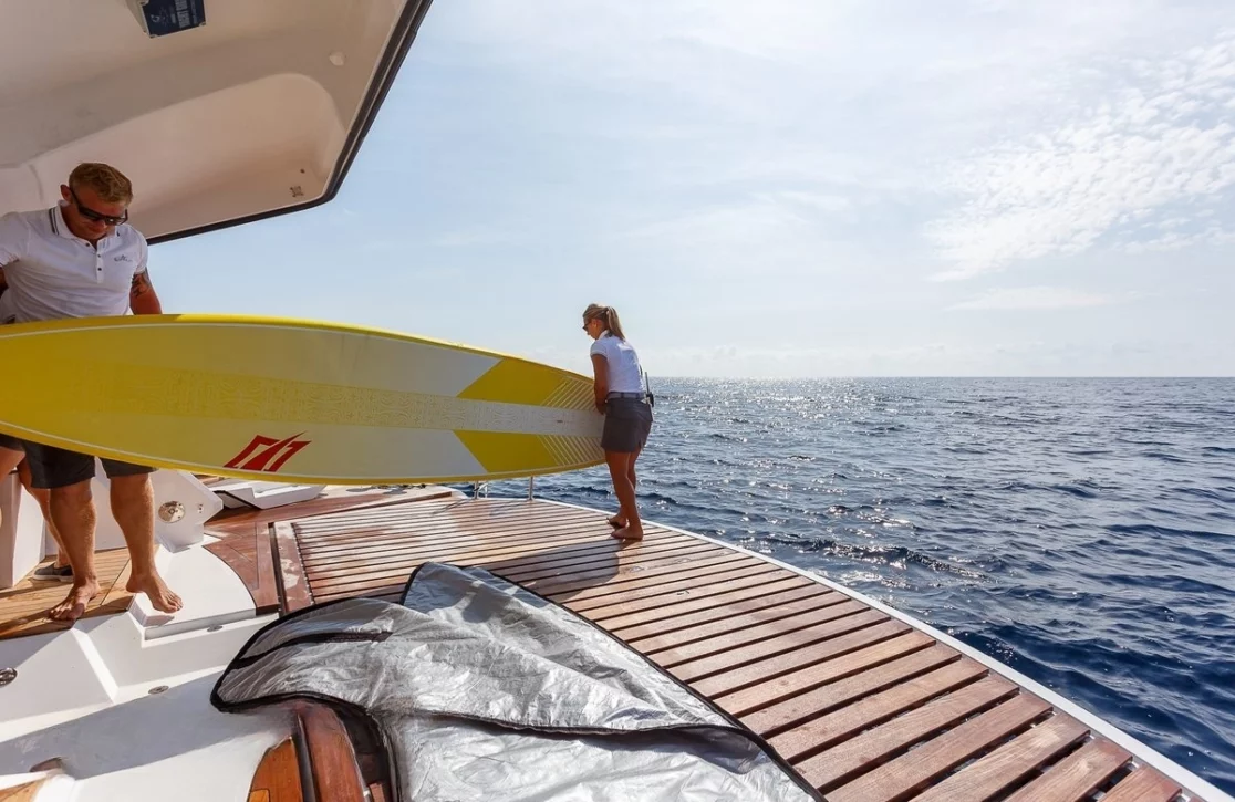 An image of No.9 yacht