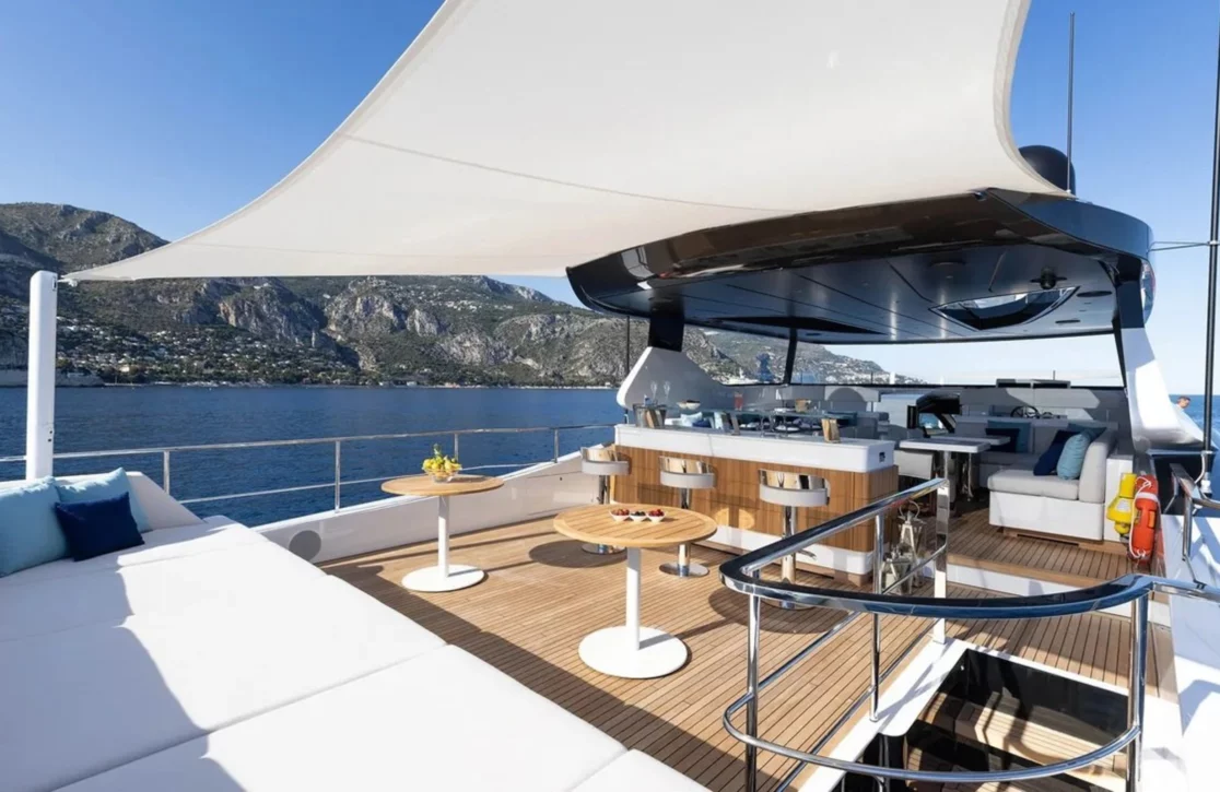 An image of Artemis yacht