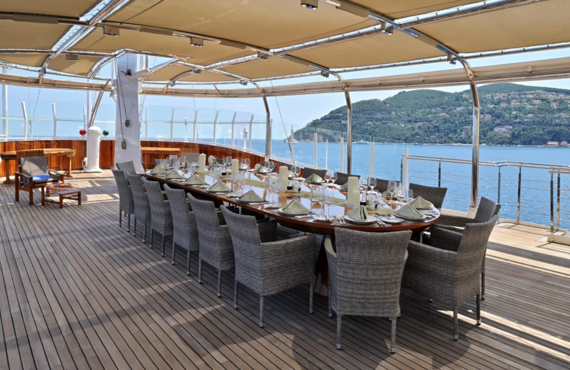 An image of Christina O yacht
