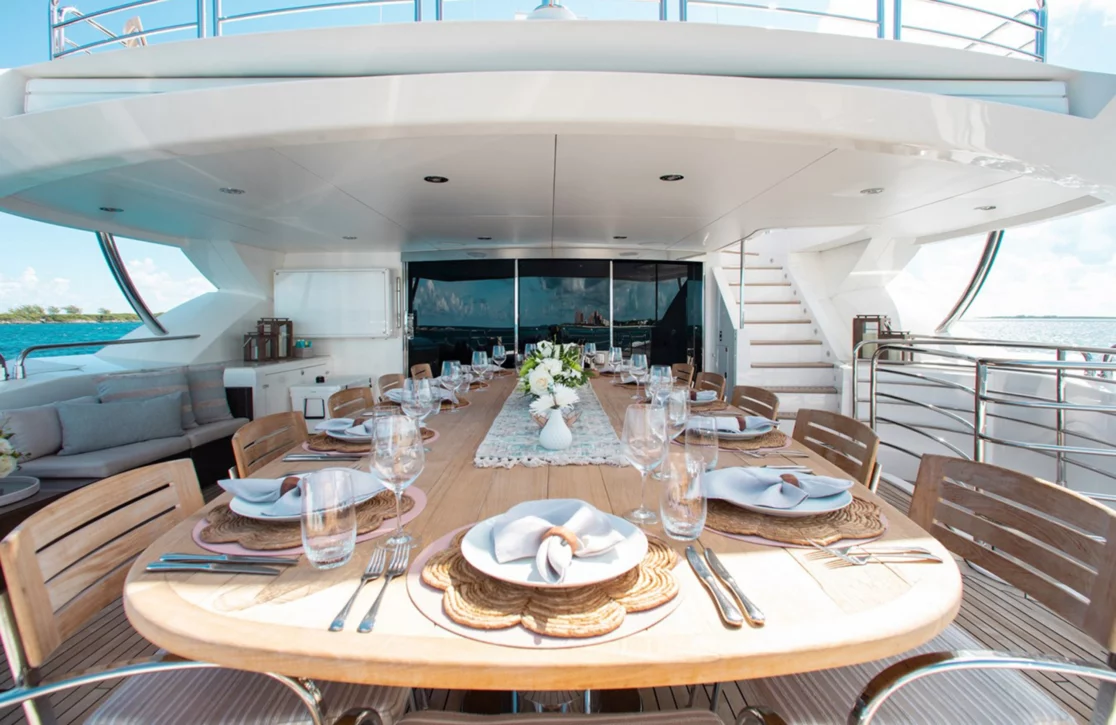 An image of Acacia yacht